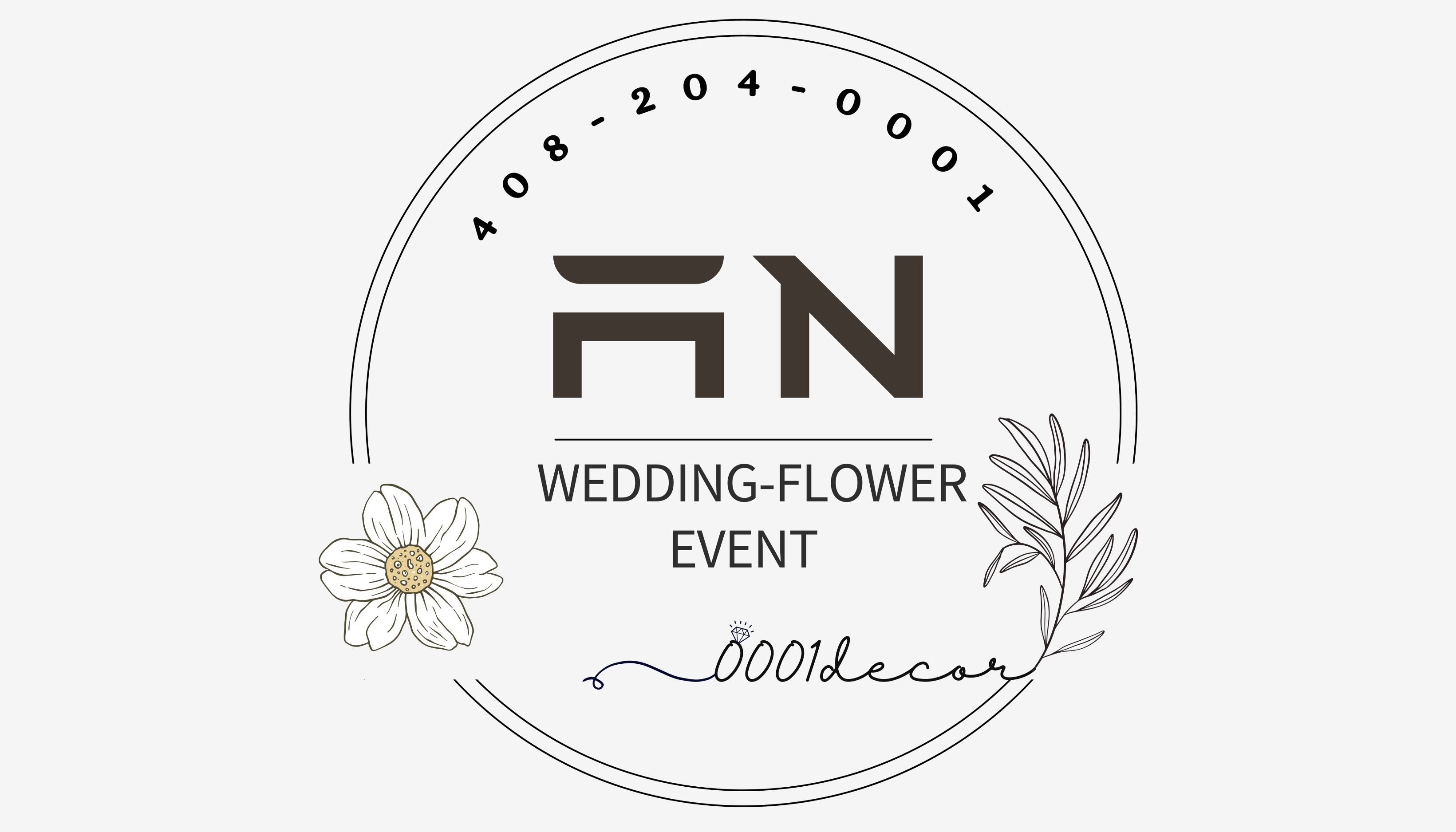 0001Decor LLC — Wedding Flower Event San Jose